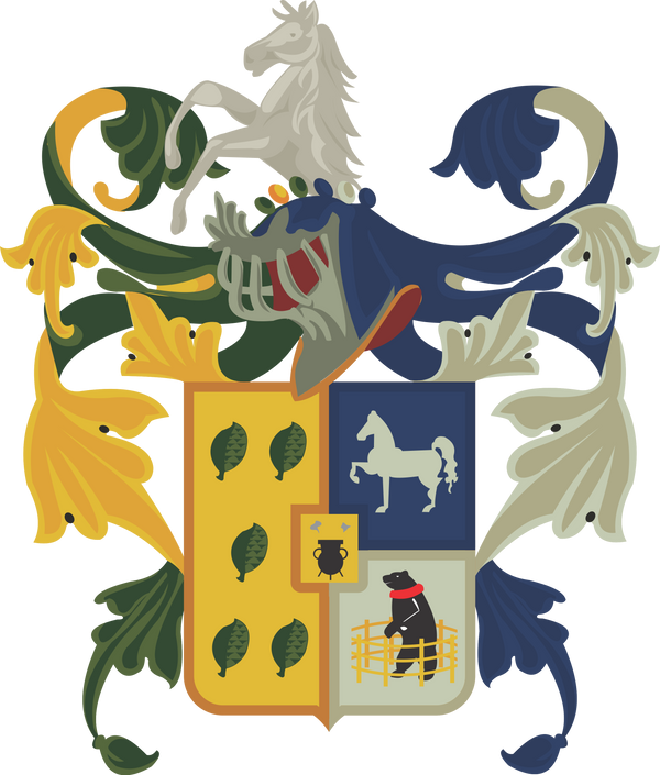 Brasão heráldico da família Dehnhardt